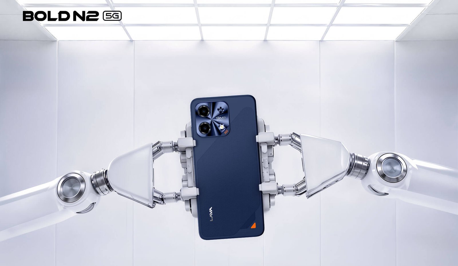 4. Lava Bold N2 5G 5G smartphone